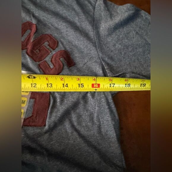 Champion MSU Bulldog Collegiate Embroidered Tshirt NWOT Men's Size Medium - Picture 4 of 6